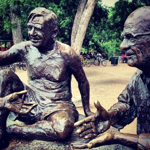 Legit Austinite cred if you know where this statue is. :D #austin