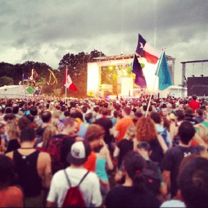 Nectar Bass drew a huge crowd! #aclfest
