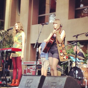 First Aid Kit live at #kut live at the Four Seasons!