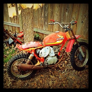 One of my brother's small engine repair projects.