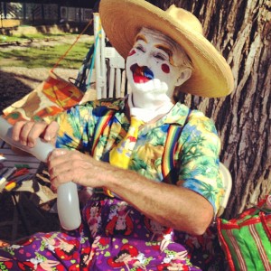 This guy has been making balloon creatures in the park since I was a little kid. :O