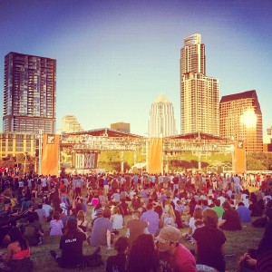 Sunset at #funfunfunfest