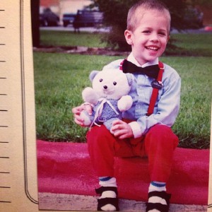 Me at three years old. Suspenders + bow tie + sandals = ultimate #swag