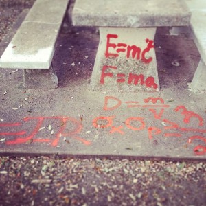Now that is some classy graffiti. :P