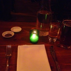 I don't understand why Southern restaurants don't give you a carafe of water for the table like every New York restaurant seems to. Not only is it incredibly classy but it is also very convenient.