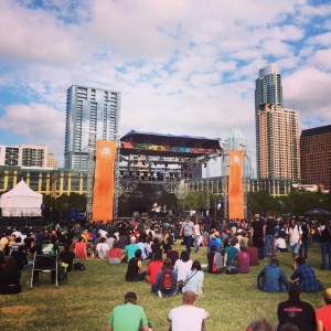 Orange stage