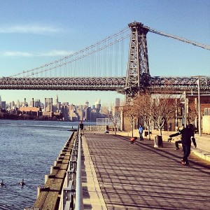 I actually ventured south of the Williamsburg bridge this weekend for a change.