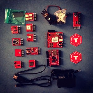 I just unpacked my Tessel from @technicalhumans and it is beautiful! I'm ready to take over the world with Node.js