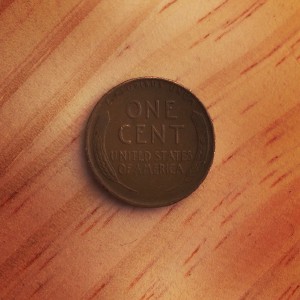 This 1945 wheat penny travelled through 75 years of time and space before the bodega gave it to me in my change.