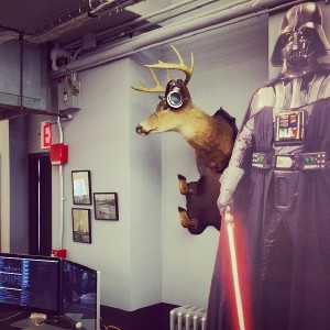 My new deskmate. May the 4th be with you... :P #may4th