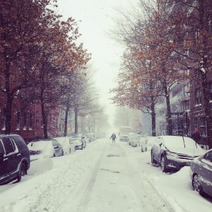 No vehicles allowed on the streets until further notice :)