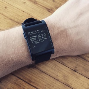 Brand new Pebble 2? Step one: install a DOS command line 🤓