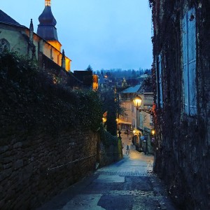 Exploring medieval streets