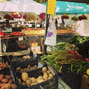 Farmer’s market at McCarren Park