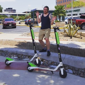 Fun times exploring Austin and zipping around on electric scooters 🛴⚡️