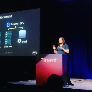 Doing my thing at #reinvent2018 in Las Vegas