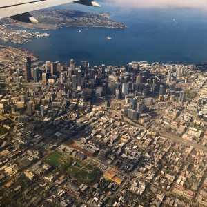 Good morning Seattle! 🛬