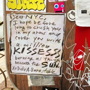 NYC streets love letter