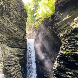 Stop one on our upstate waterfall adventure!