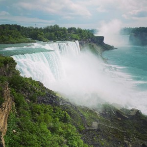 Big waterfall for day three. Watkins Glen is still my favorite but this was pretty impressive from the boat!