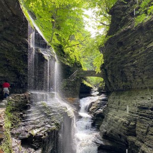 Stop one on our upstate waterfall adventure!