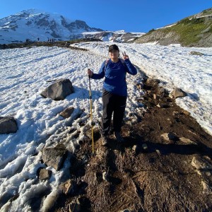 We climbed Skyline Trail at Mt Rainier! It was awesome! 😍